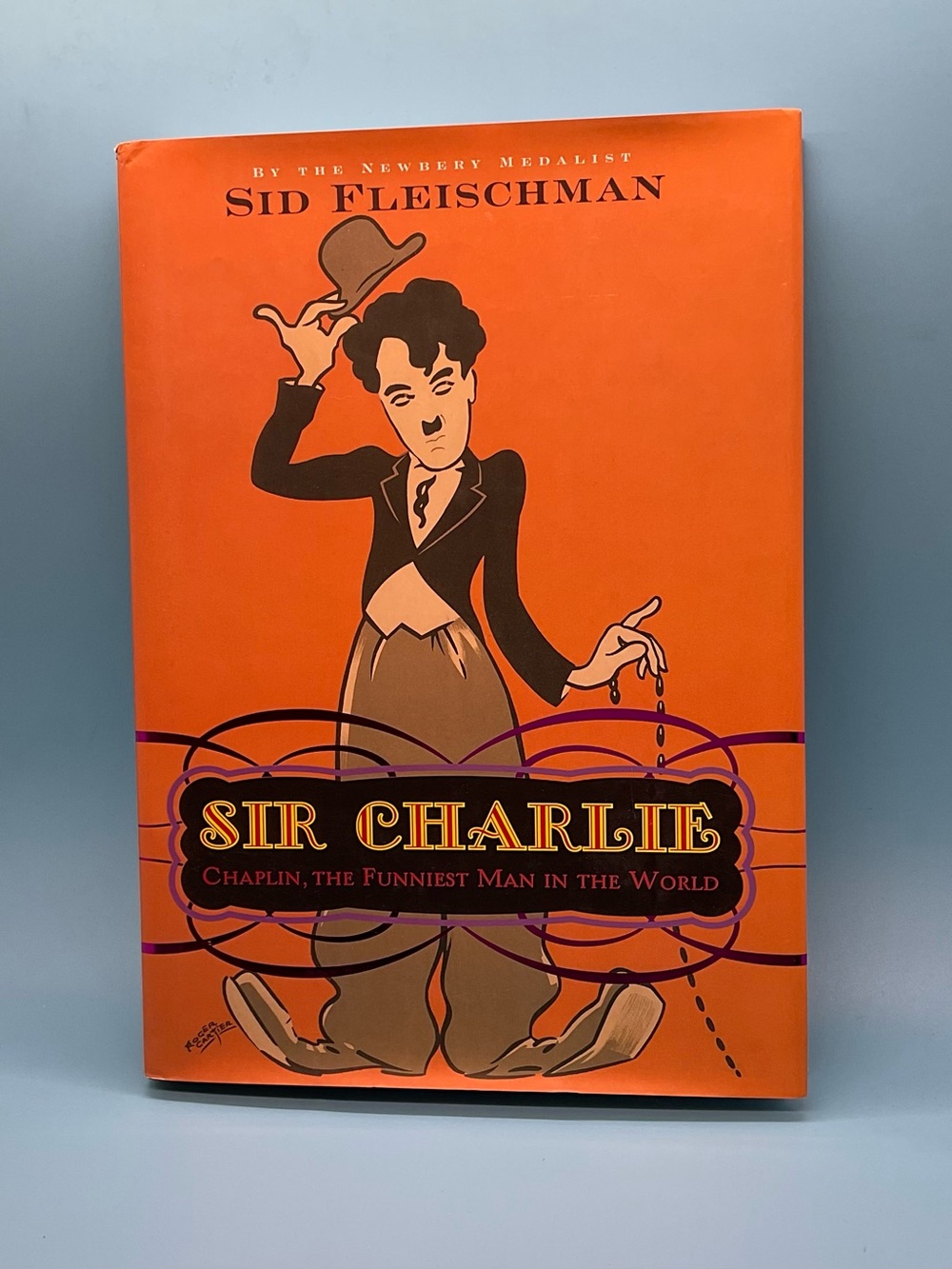 YA Book Sir Charlie Chaplin, The Funniest Man In The World By Sid Fleischman